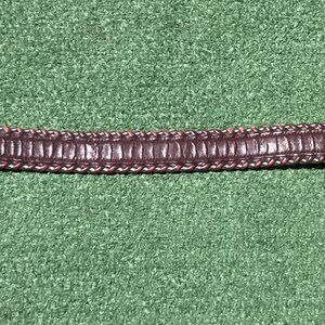 Vintage Leather Brown Belt and Buckle, Dun Dee, Belts, Quality, Size 39 to 43